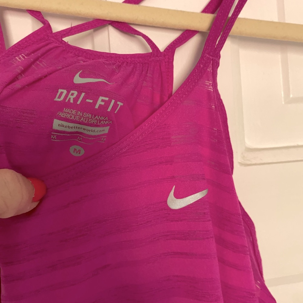 Nike Dri-Fit strappy workout tank, M